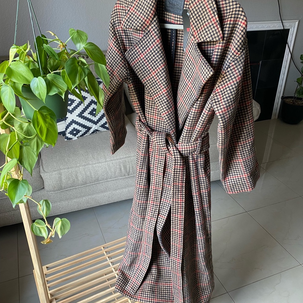 COPY - Levi’s plaid trench coat